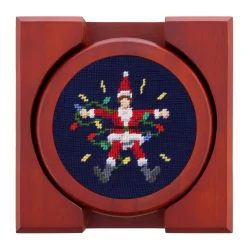 Griswold Christmas Coasters (Dark Navy)