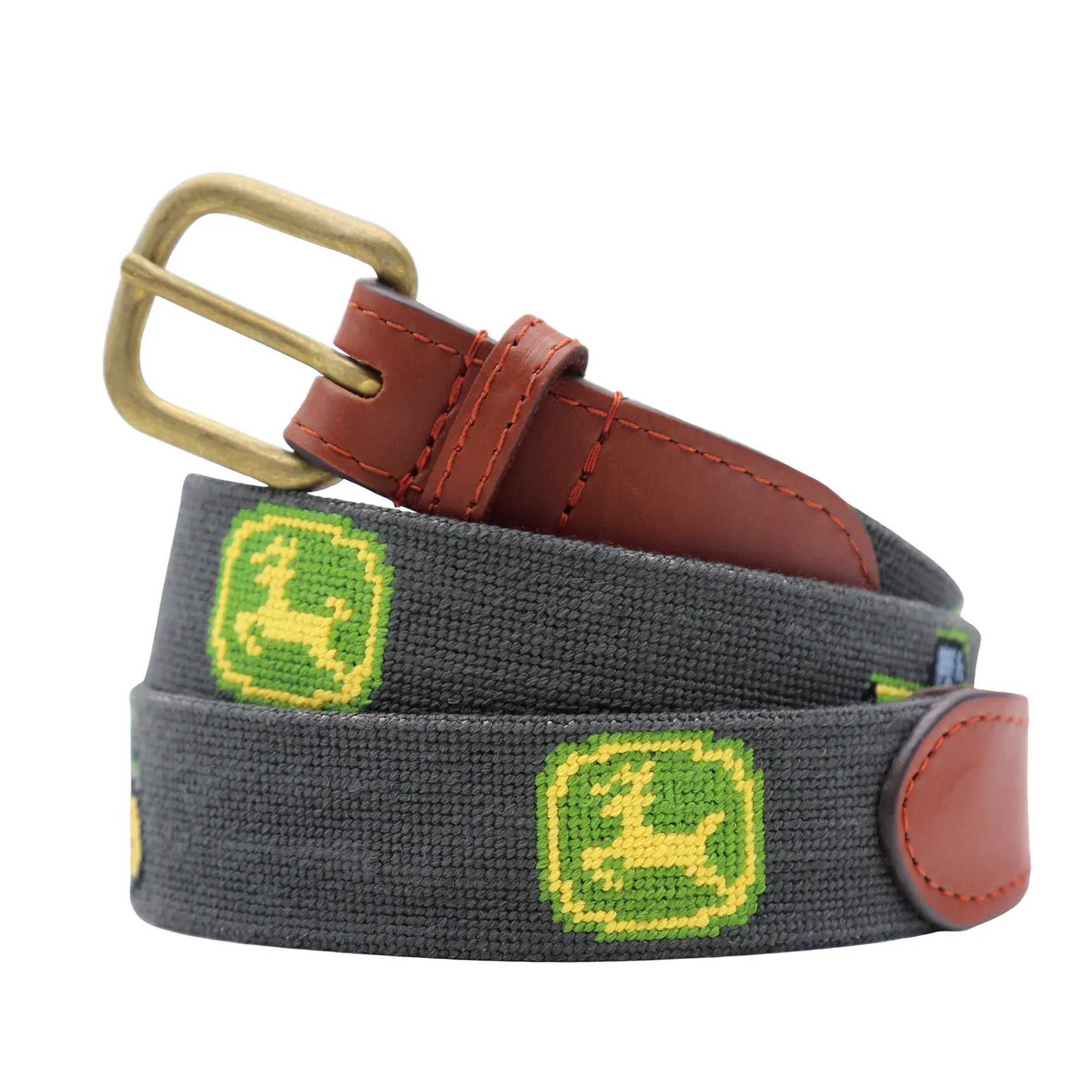 John Deere Logo-Tractor Belt (Charcoal) (Final Sale)