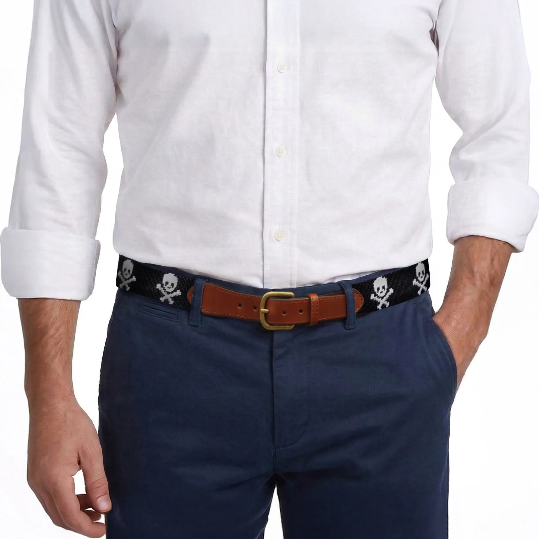 Jolly Roger Belt (Black)
