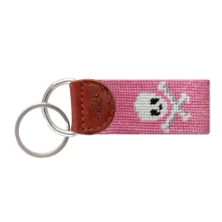 Jolly Roger Key Fob (Pink)