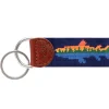 Lake Trout Key Fob (Dark Navy)