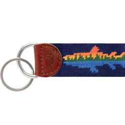 Lake Trout Key Fob (Dark Navy)