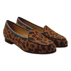 Leopard Women's Belgian Loafers