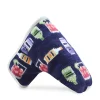 Make a Transfusion Pattern Putter Headcover (Dark Navy)
