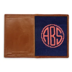 Monogrammed Passport Case