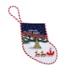North Pole Stocking Ornament (Red Cord)