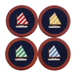 Rainbow Fleet Coasters (Dark Navy)