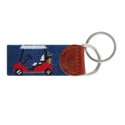 Rainbow Golf Cart Key Fob (Classic Navy)
