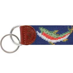 Rainbow Trout Key Fob (Classic Navy)