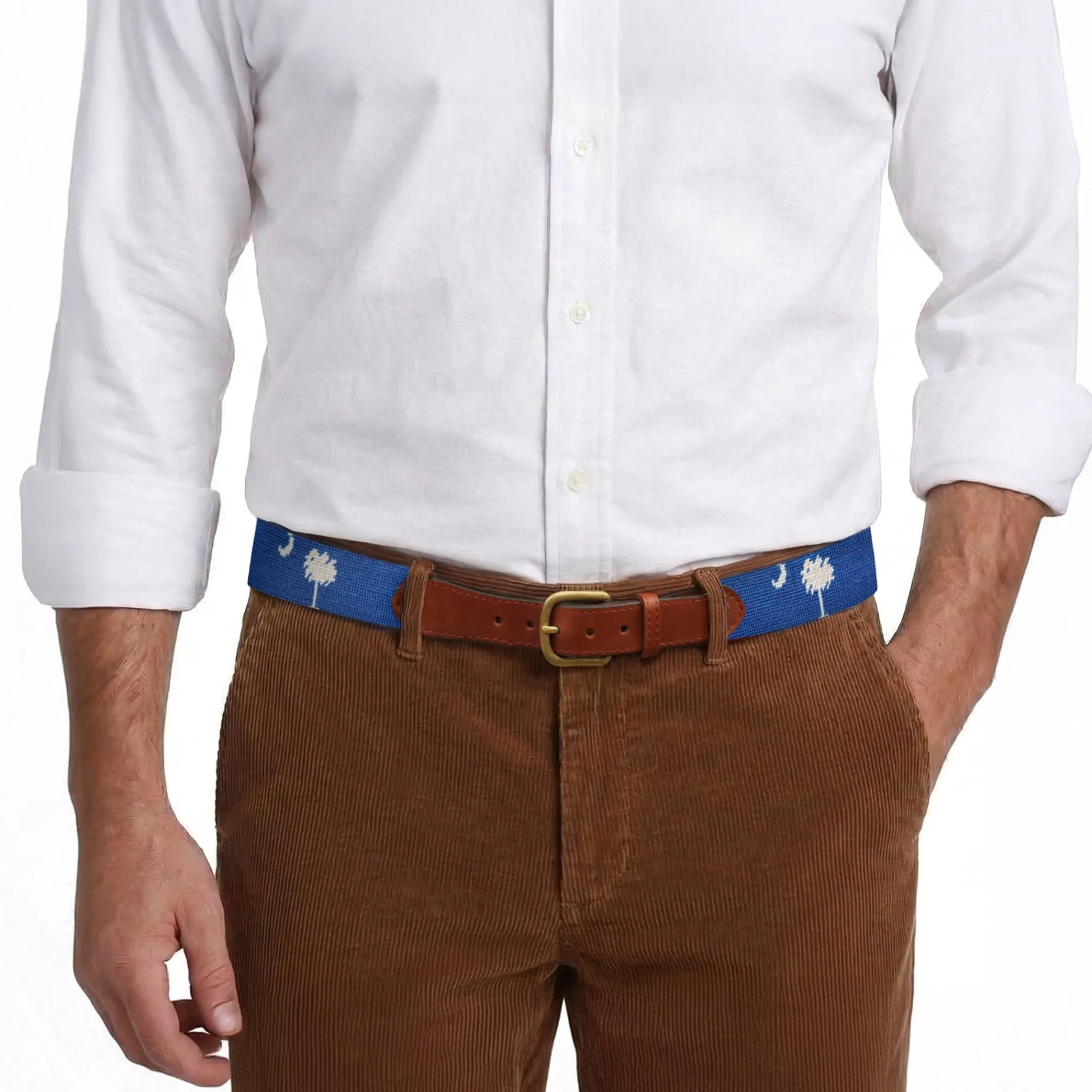 SC Flag Belt (Blueberry)