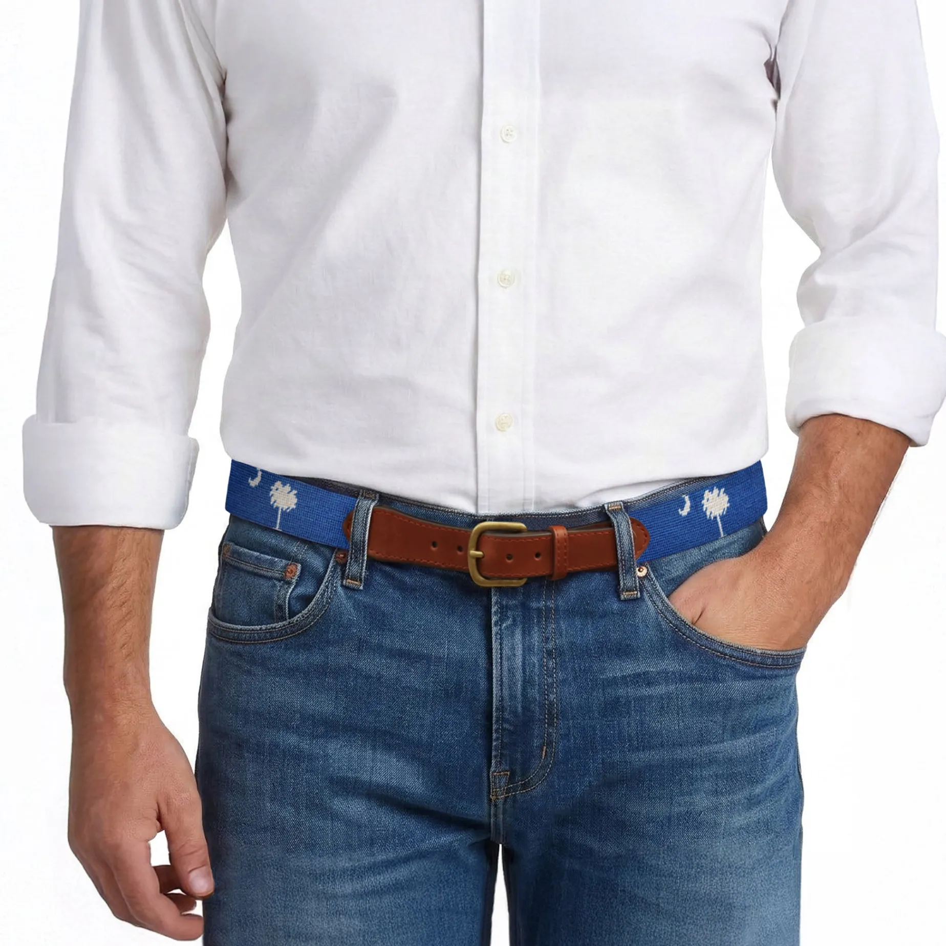 SC Flag Belt (Blueberry)