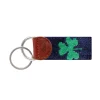 Shamrock Key Fob (Dark Navy)