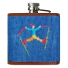 Ski Tricks Flask (Cobalt)