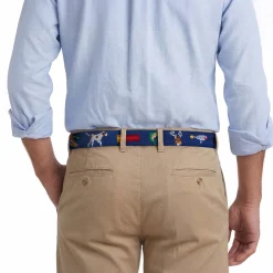 Southern Sportsman Belt (Classic Navy)