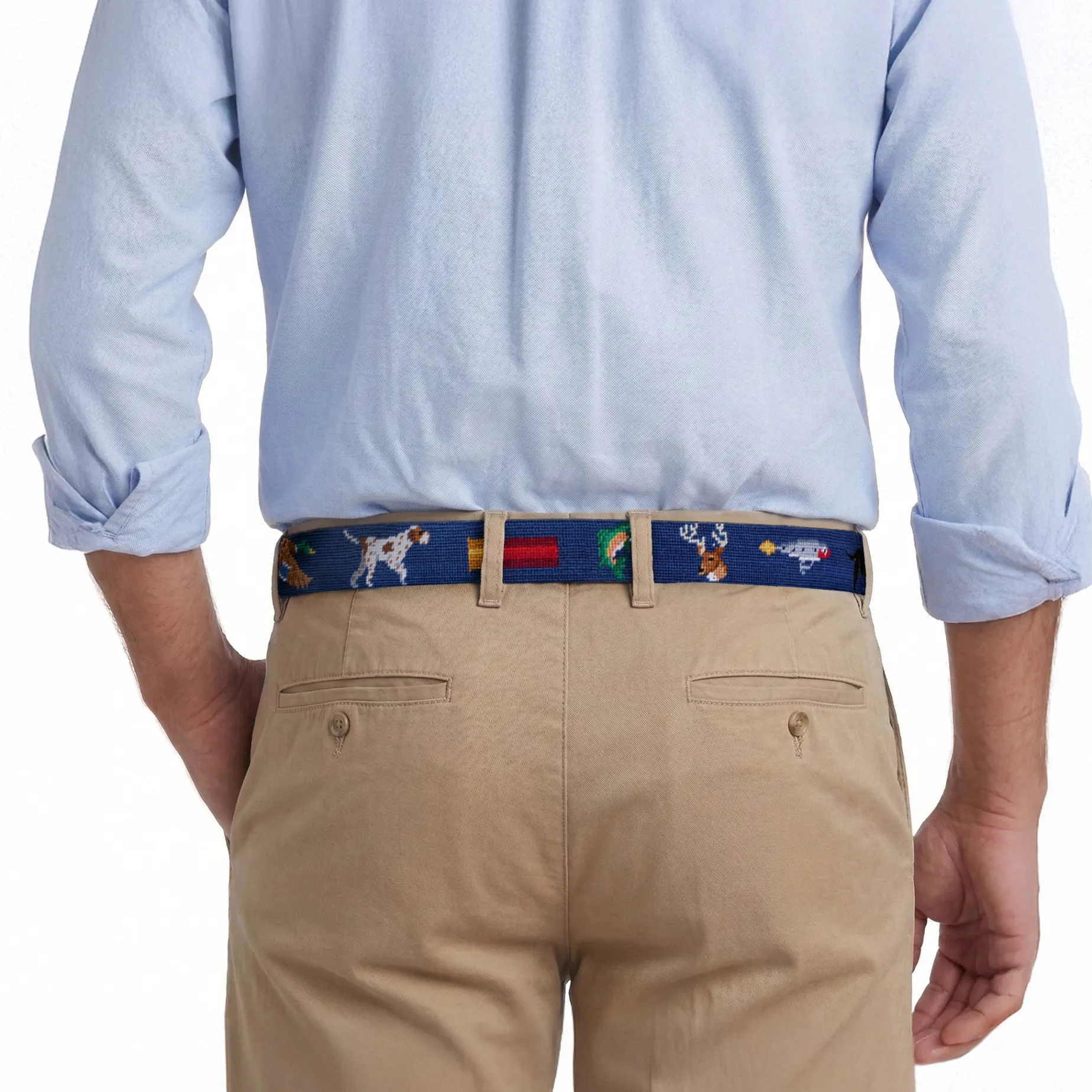 Southern Sportsman Belt (Classic Navy)