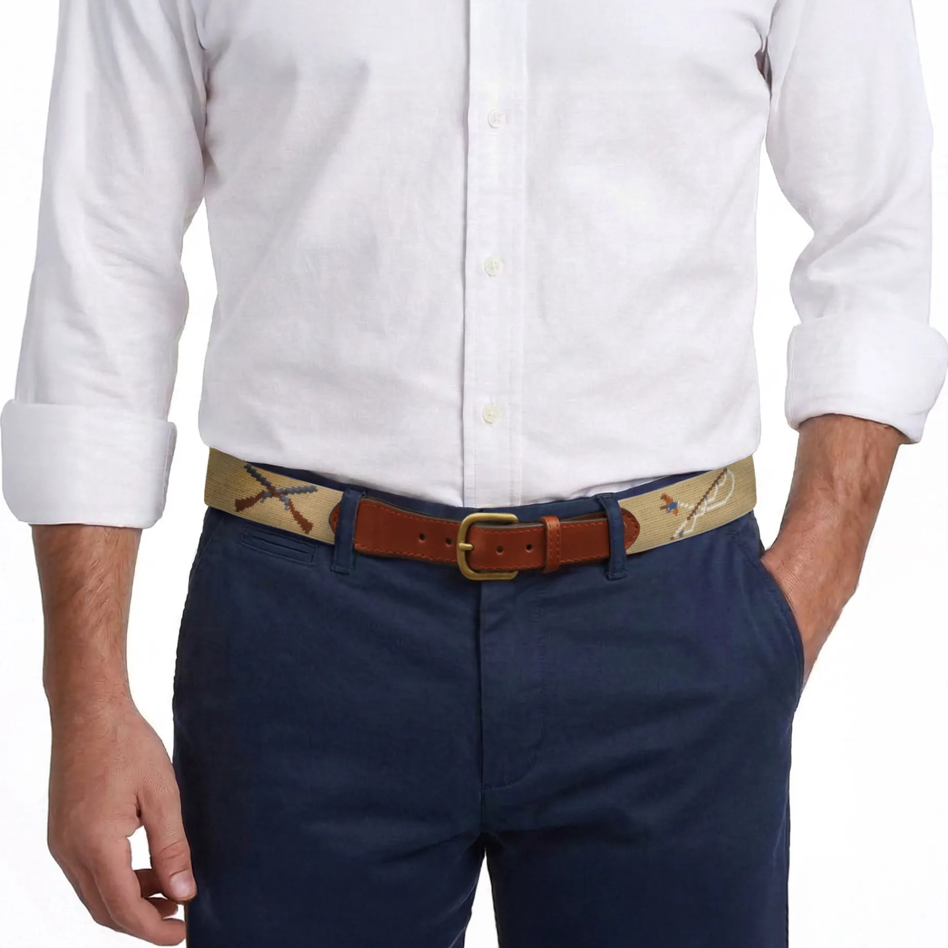 Southern Sportsman Belt (Dark Khaki)