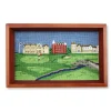 St Andrews Scene Valet Tray (Chestnut Wood)