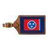 Tennessee State Flag Luggage Tag (Classic Navy)