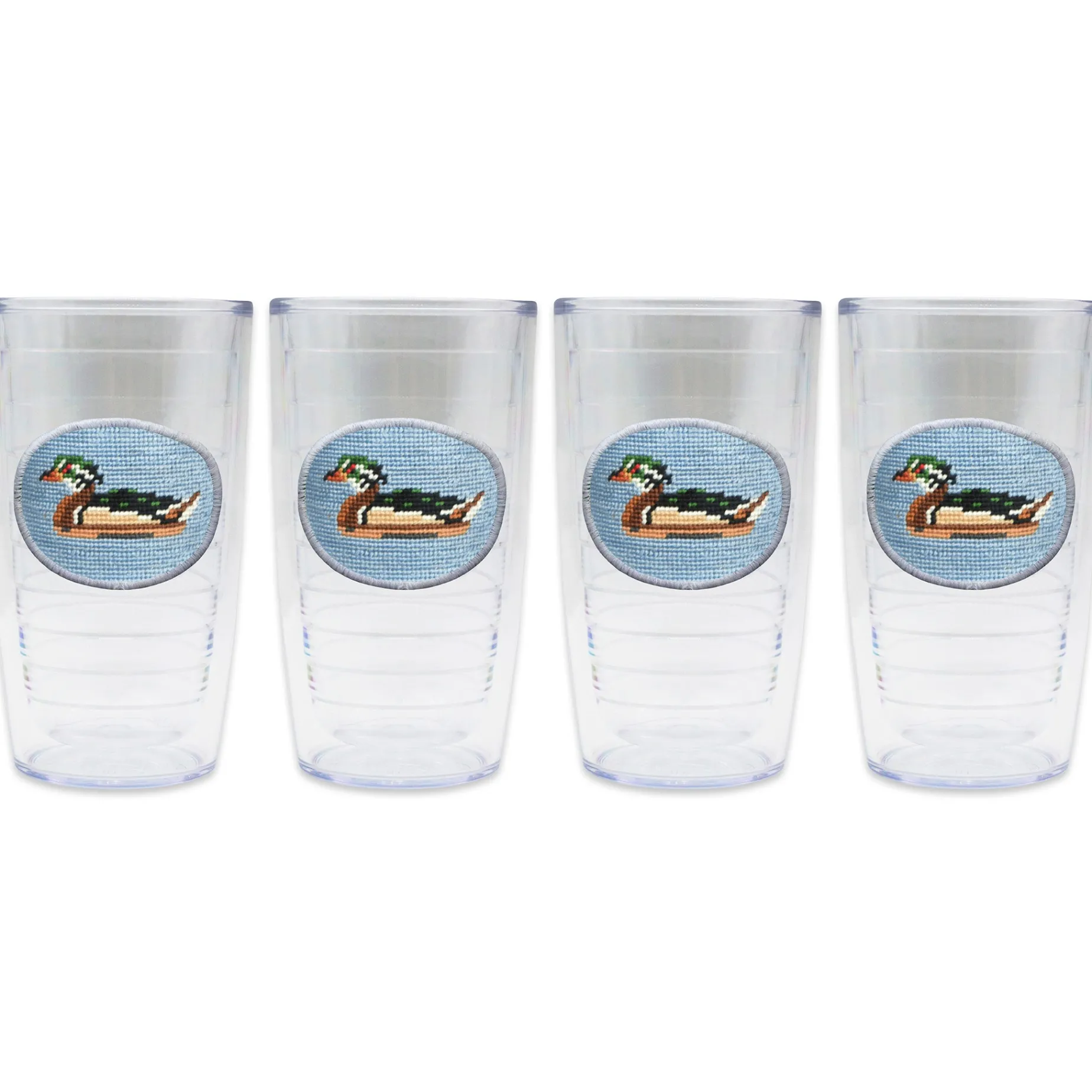 Wood Duck Decoy Tumbler (Antique Blue)