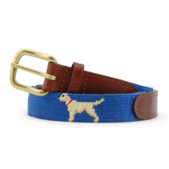 Yellow Lab Children's Belt (Blueberry)