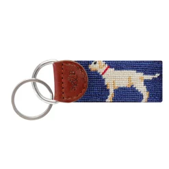 Yellow Lab Key Fob (Classic Navy)